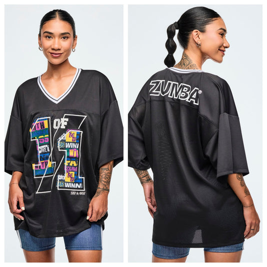 ZW  New Arrived Zumba Wear Fitness Dancing Oversized Pullover Tee  Z1T000352