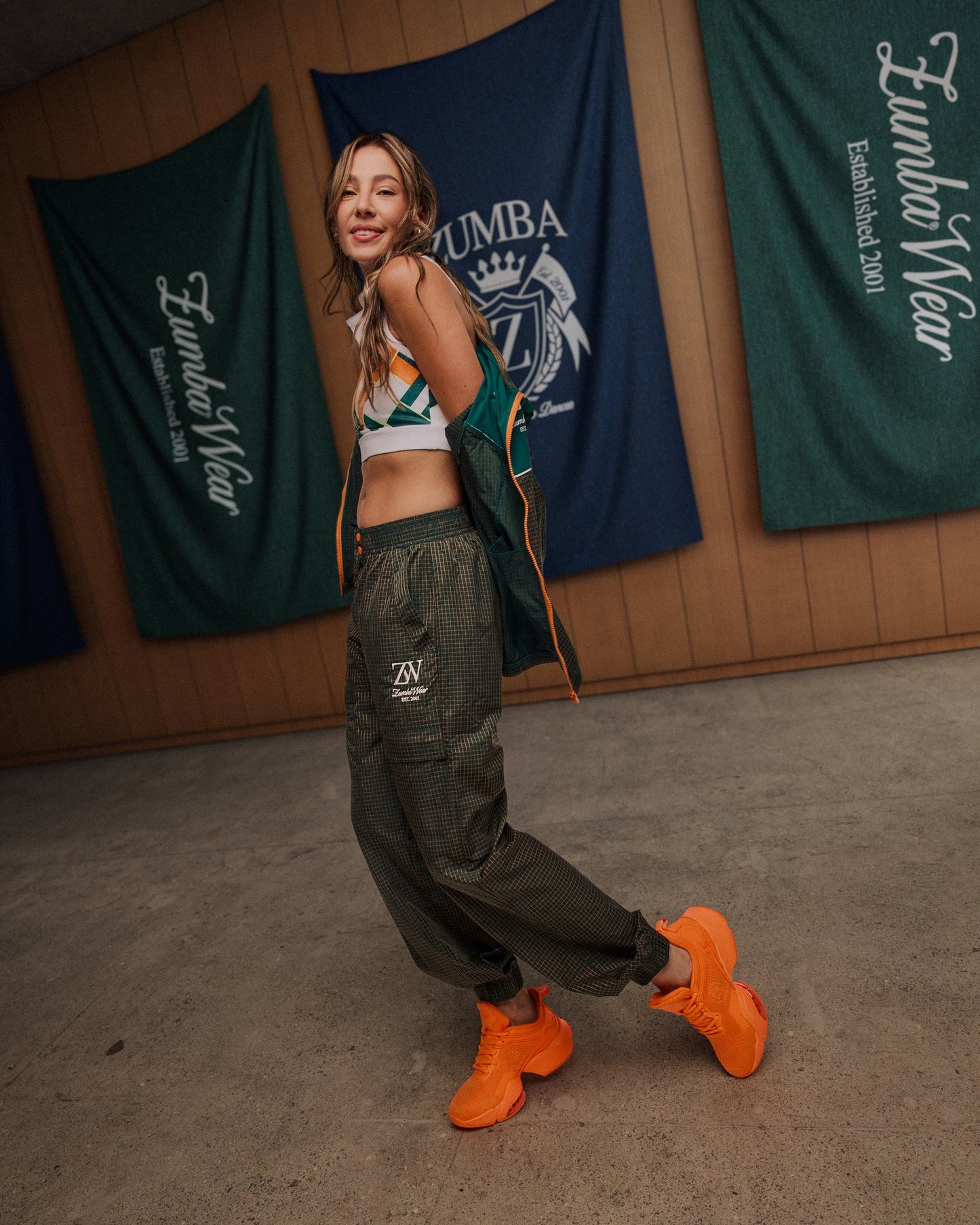 New  Zumba Fitness Blue Jean Men Blue Jean Mesh Cargo Pants Z1B000663