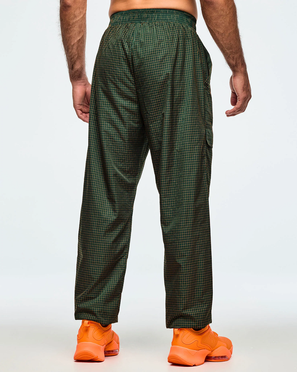 New  Zumba Fitness Blue Jean Men Blue Jean Mesh Cargo Pants Z1B000663