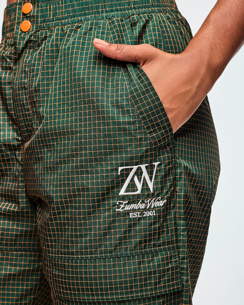 New  Zumba Fitness Blue Jean Men Blue Jean Mesh Cargo Pants Z1B000663